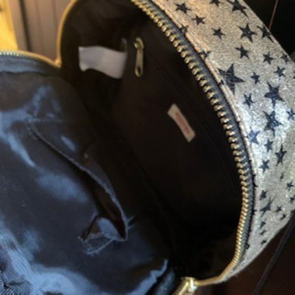 Gold and Black Stars Mini Backpack - Picture 6 of 11
